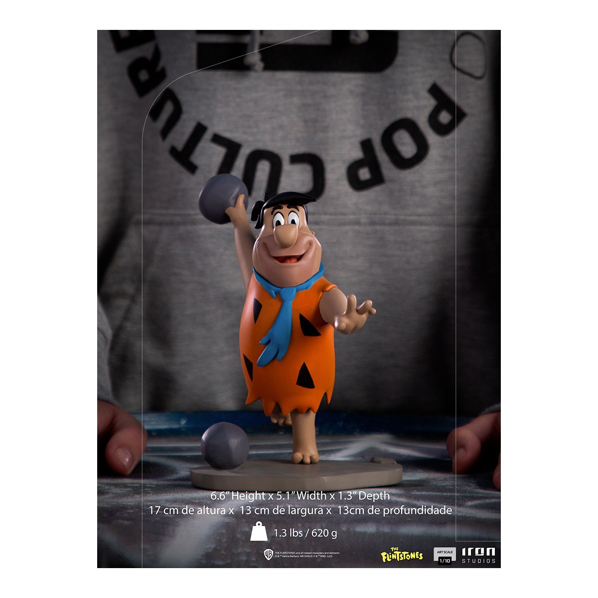 Iron Studios - Fred Flintstone - The Flintstones Bds Art Scale 1/10