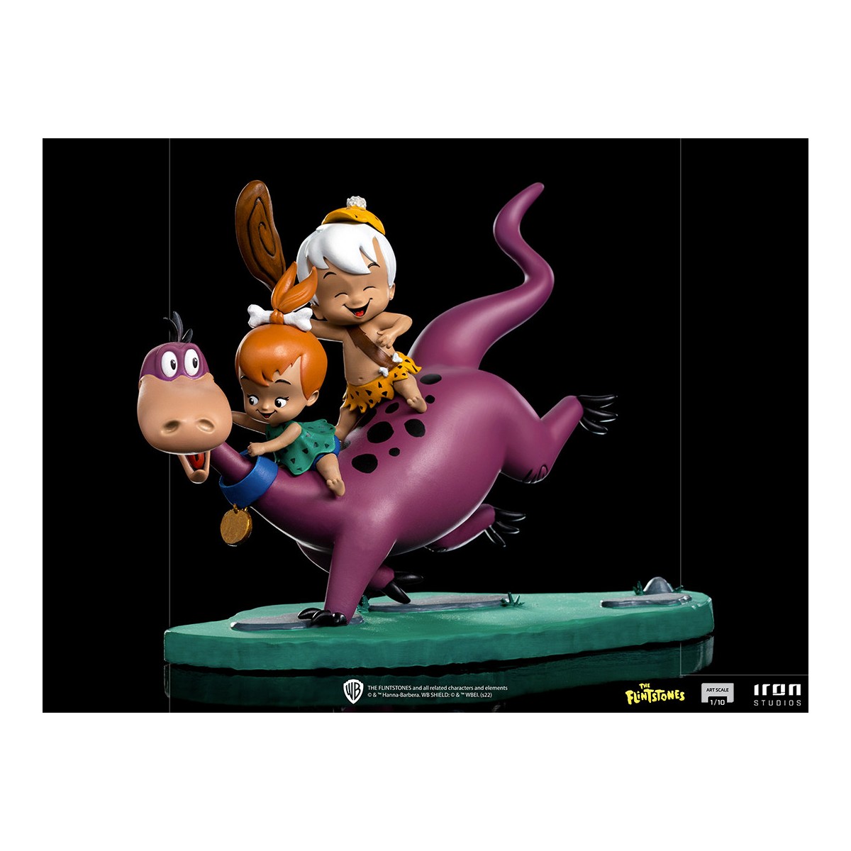 Iron Studios - Dino, Peebles & Bamm-Bamm - The Flintstones Bds Art Scale 1/10