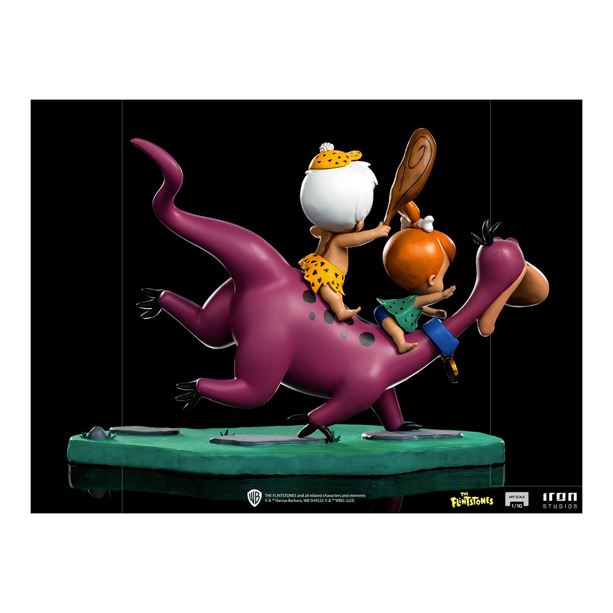 Iron Studios - Dino, Peebles & Bamm-Bamm - The Flintstones Bds Art Scale 1/10