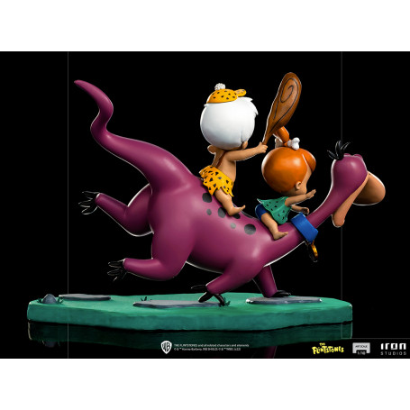 Iron Studios - Dino, Peebles & Bamm-Bamm - The Flintstones Bds Art Scale 1/10