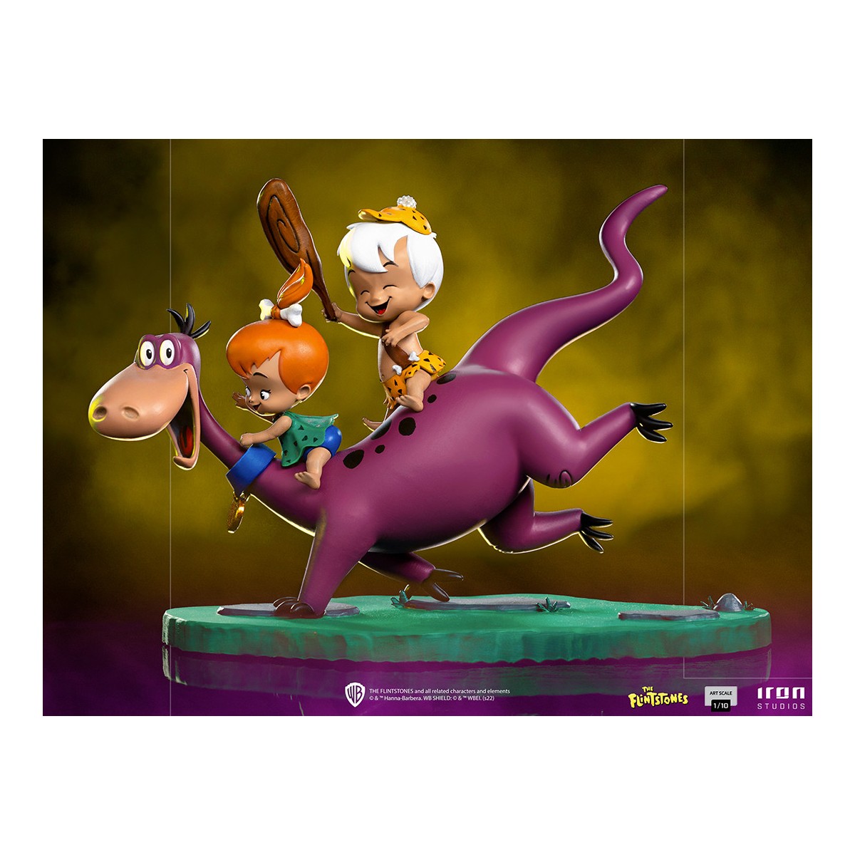 Iron Studios - Dino, Peebles & Bamm-Bamm - The Flintstones Bds Art Scale 1/10
