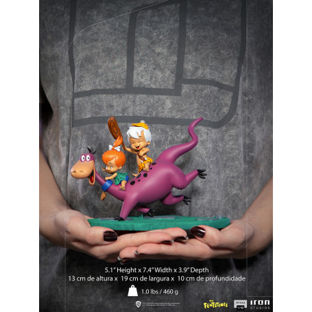 Iron Studios - Dino, Peebles & Bamm-Bamm - The Flintstones Bds Art Scale 1/10
