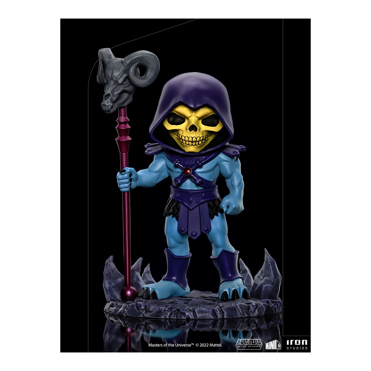 Iron Studios - SKELETOR - Masters of the Universe Miniature Co. PVC