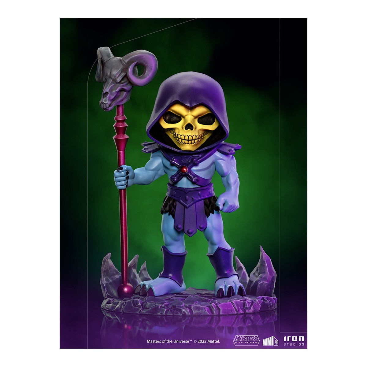 Iron Studios - SKELETOR - Masters of the Universe Miniature Co. PVC