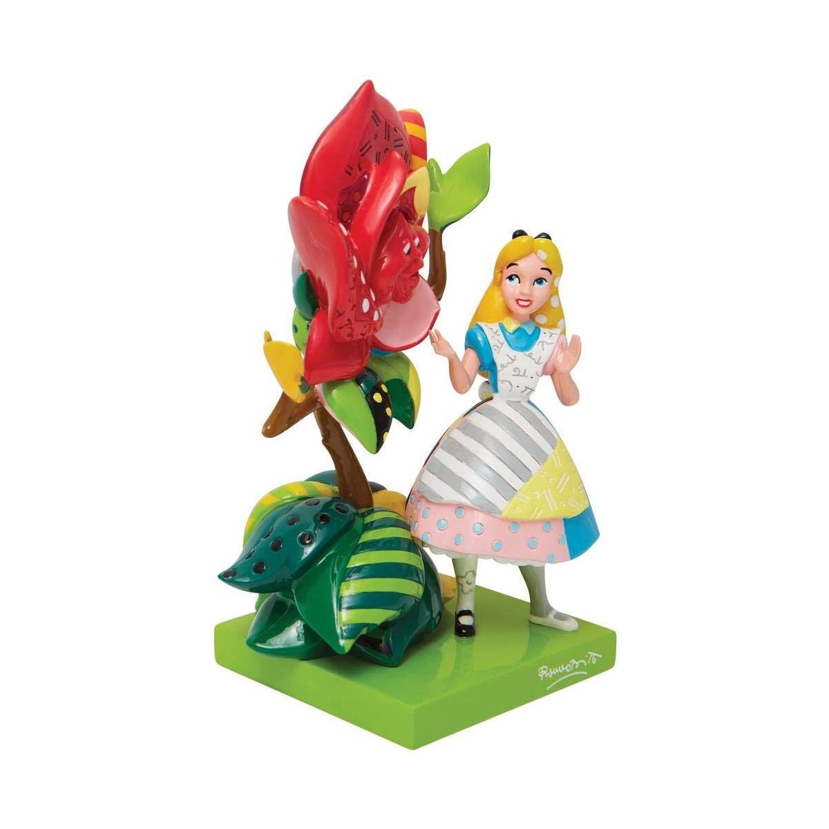 Disney Britto - Alice in Wonderland - Alice and the Rose