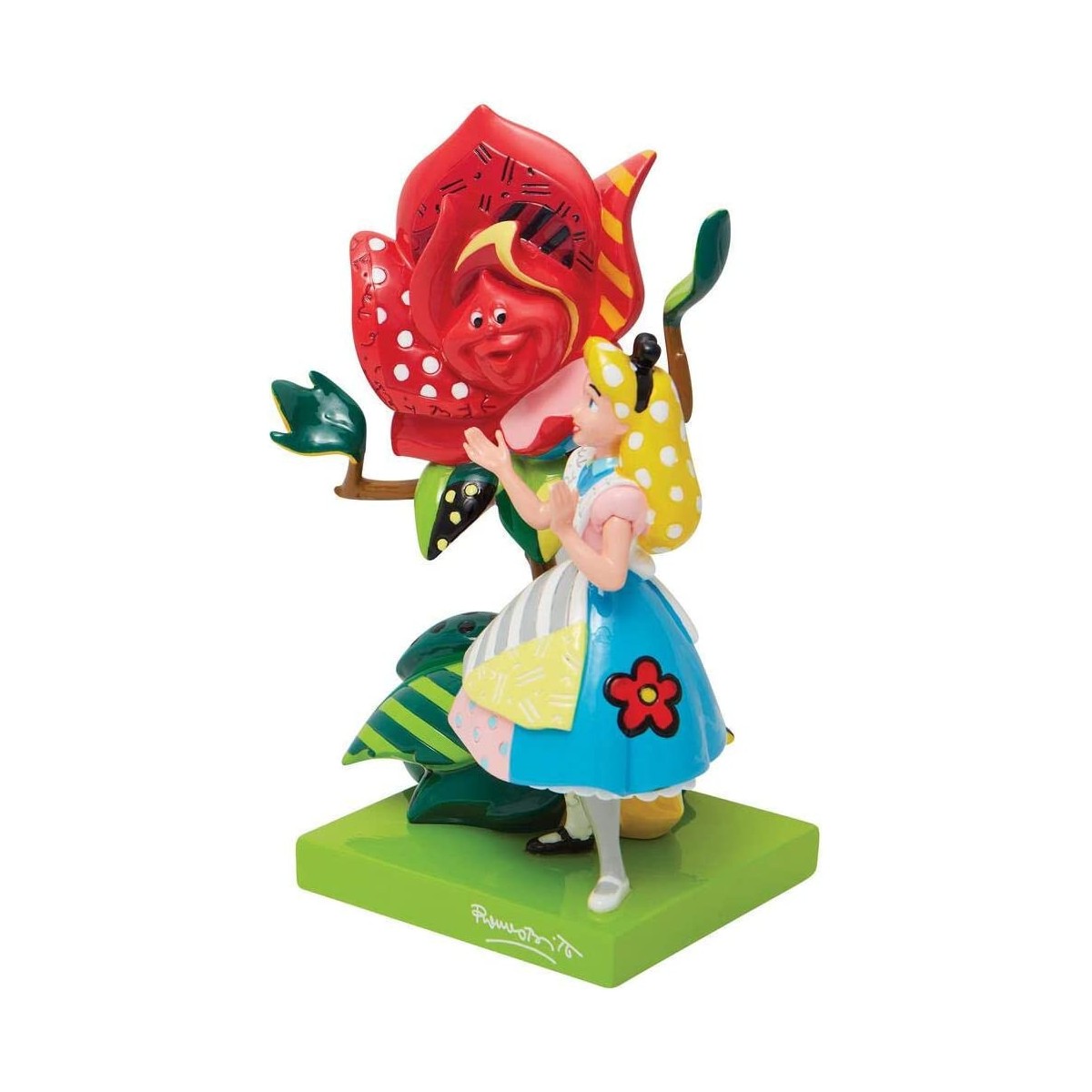 Disney Britto - Alice in Wonderland - Alice and the Rose