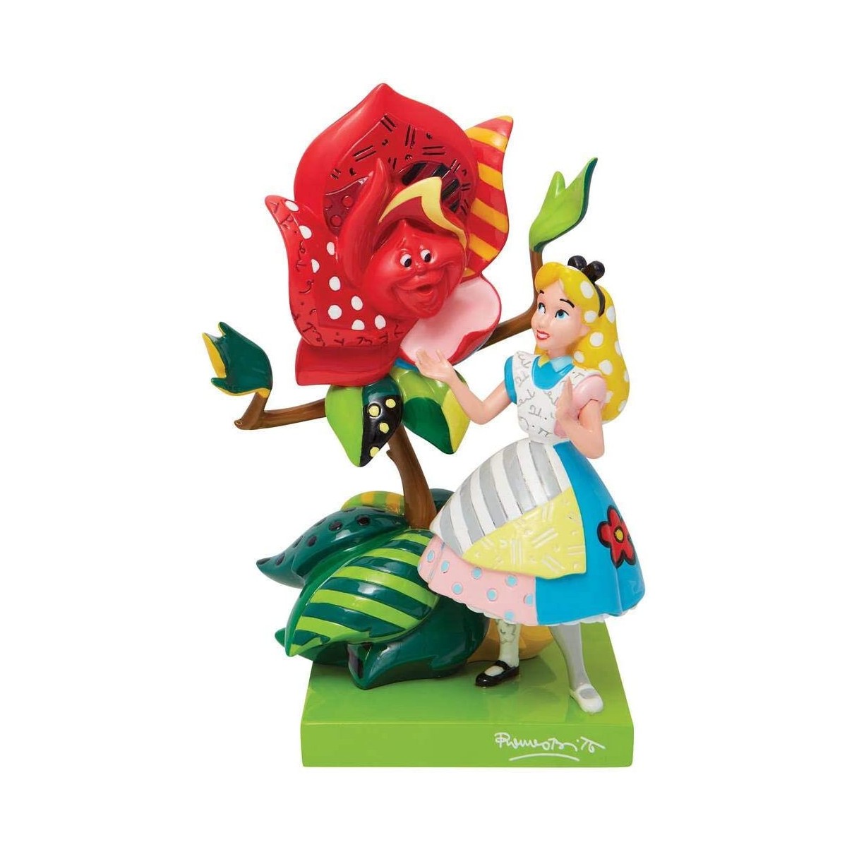 Disney Britto - Alice in Wonderland - Alice and the Rose