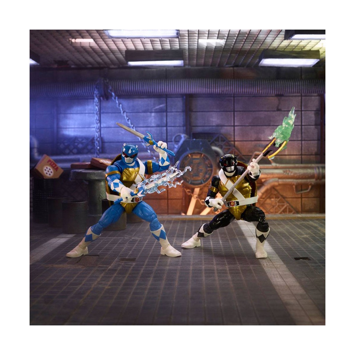 Hasbro - MORPHED DONATELLO & LEONARDO 2-Pack - Lightning Power Rangers Collection
