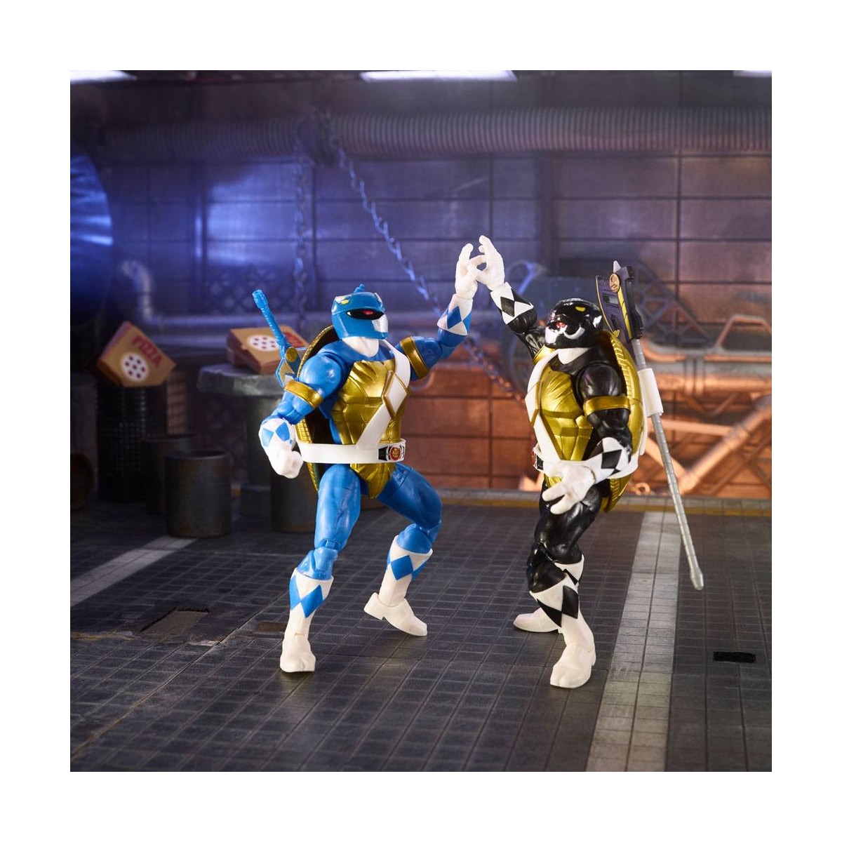 Hasbro - MORPHED DONATELLO & LEONARDO 2-Pack - Lightning Power Rangers Collection