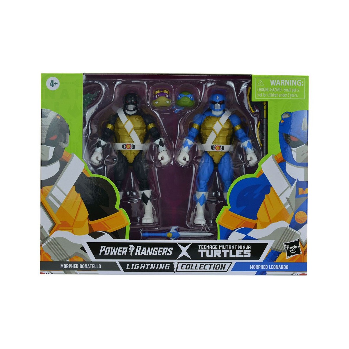 Hasbro - MORPHED DONATELLO & LEONARDO 2-Pack - Lightning Power Rangers Collection