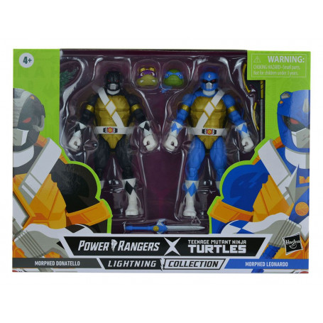 Hasbro - MORPHED DONATELLO & LEONARDO 2-Pack - Lightning Power Rangers Collection