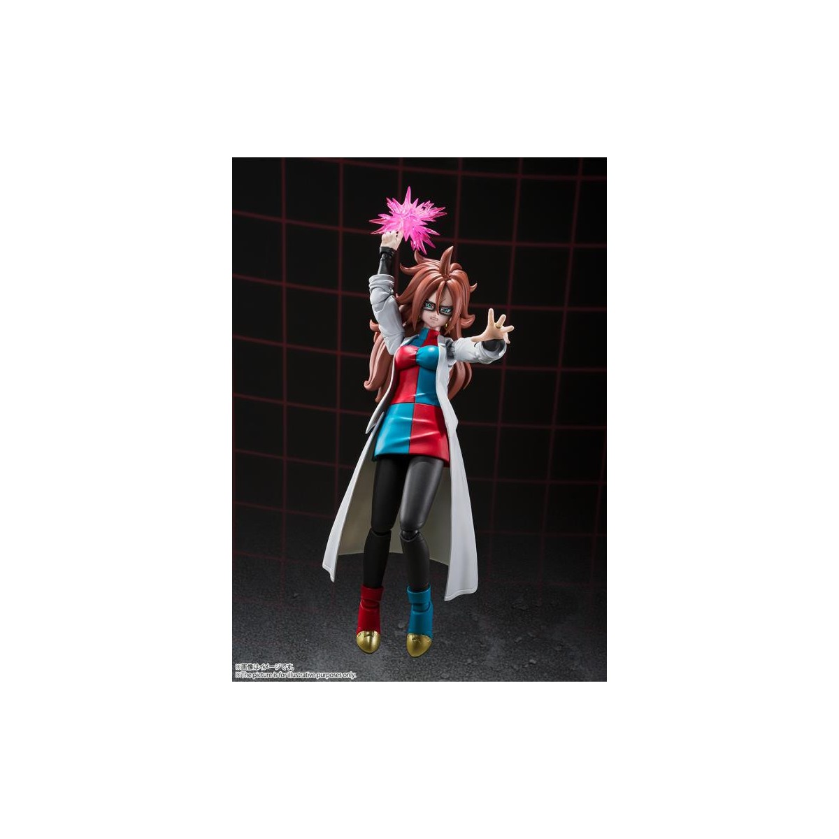 Bandai Tamashii - Dragon Ball FighterZ - C-21 Android 21 Lab coat version - SHF SHFiguarts