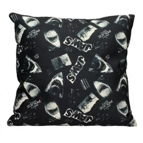 SD Toys - JAWS pillow - Jaws movie poster Black and White