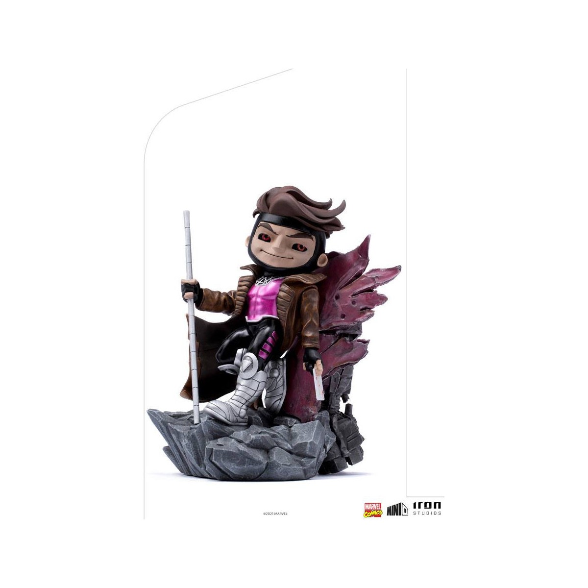 Iron Studios - Gambit - X-Men Mini Co.Heroes PVC