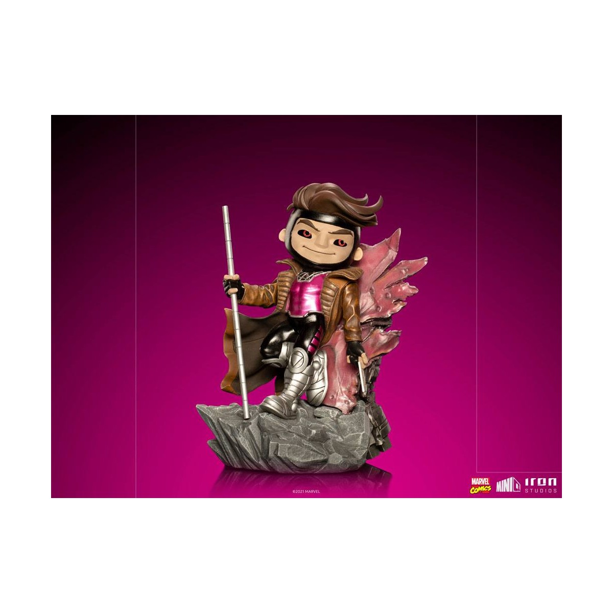 Iron Studios - Gambit - X-Men Mini Co.Heroes PVC