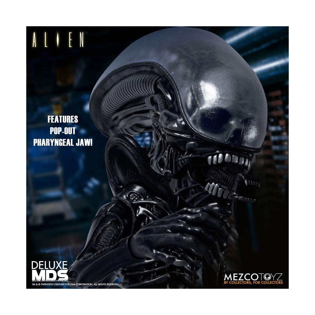Mezco Designer Series - MDS Deluxe - Big Chap - Alien (1979)