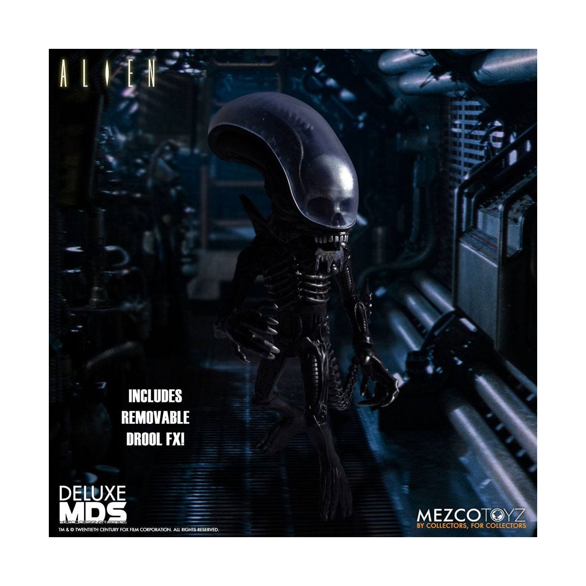 Mezco Designer Series - MDS Deluxe - Big Chap - Alien (1979)