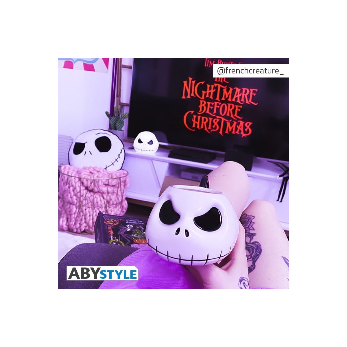 ABYstyle - NIGHTMARE BEFORE XMAS - 3D Mug - Jack Skelington