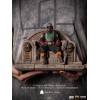 IRON STUDIOS - The Mandalorian - Deluxe Art Scale Boba Fett on Throne 1/10 - The Mandalorian