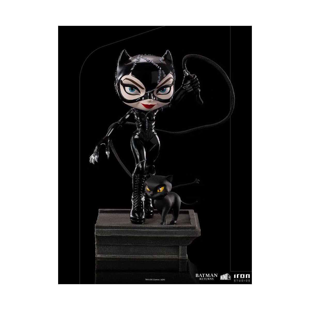Iron Studios - Catwoman - Batman Returns Tim Burton - Mini Co.Heroes Deluxe PVC