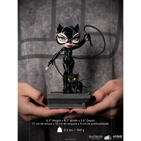 Iron Studios - Catwoman - Batman Returns Tim Burton - Mini Co.Heroes Deluxe PVC
