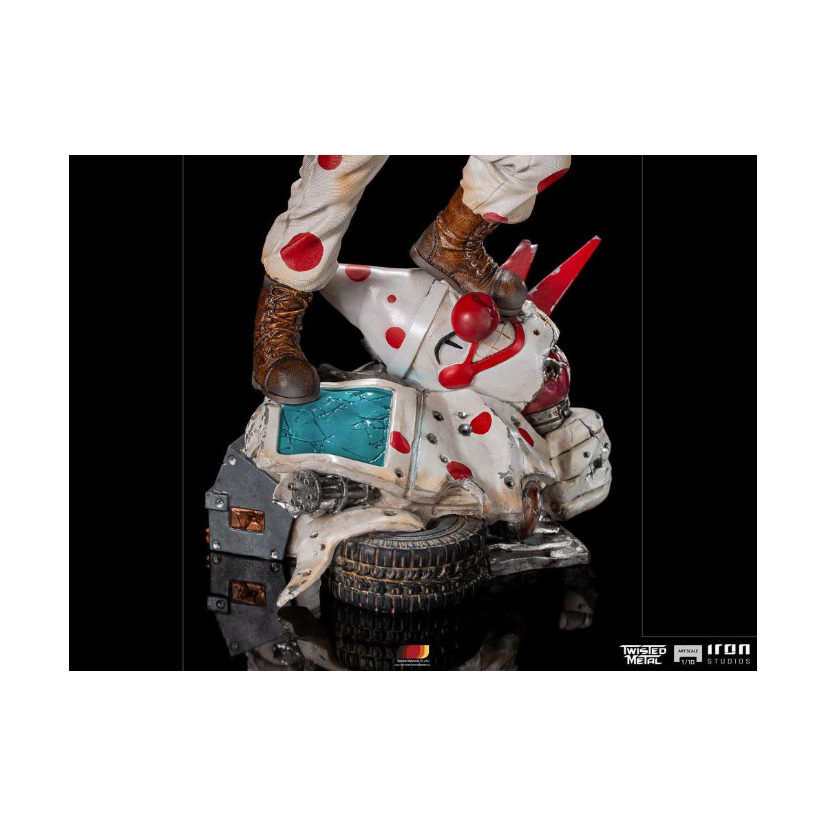 Iron Studios - Twisted Metal Statuette 1/10 Art Scale Sweet Tooth - Needles Kane