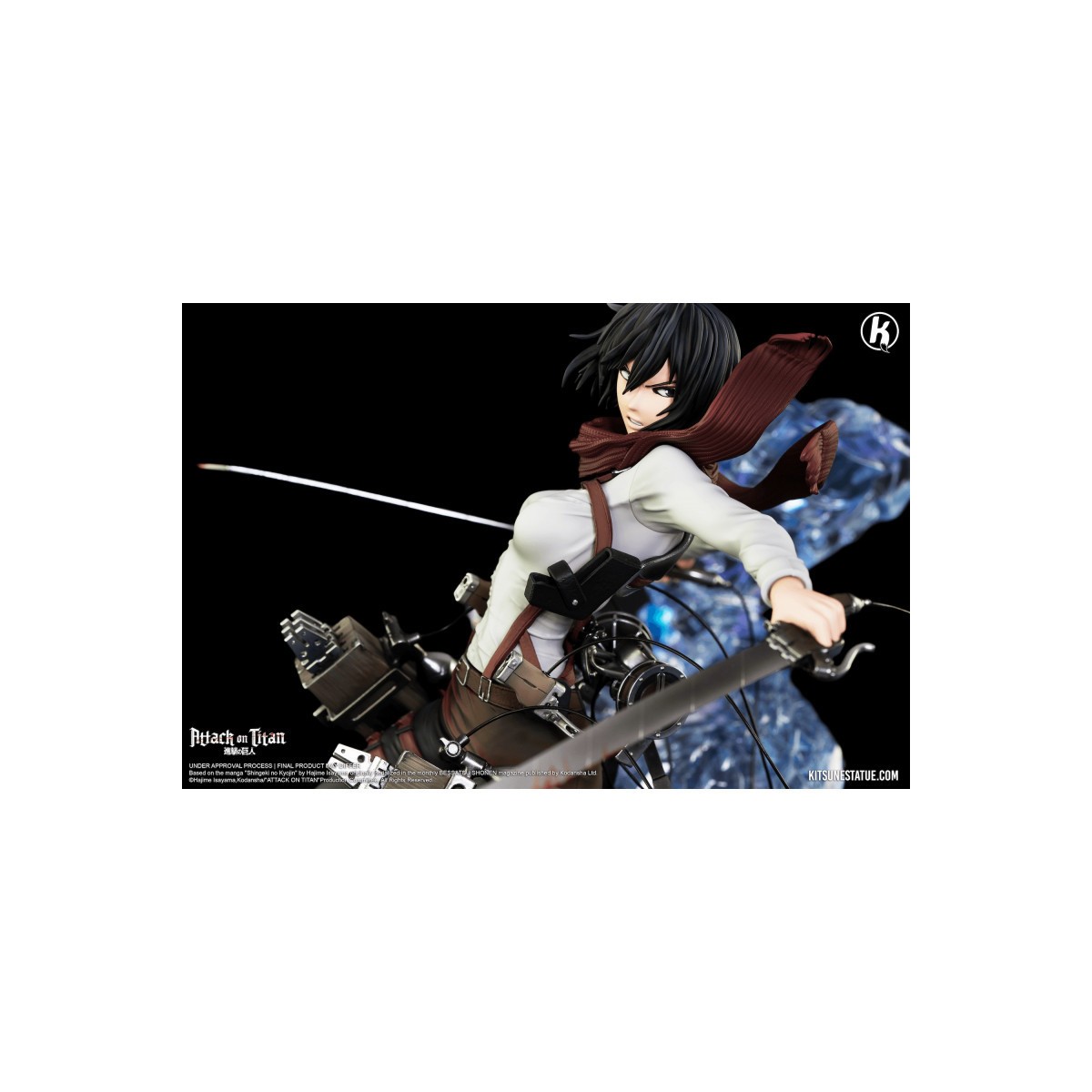 Kitsune - Attack of the Titans - Mikasa Ackerman 