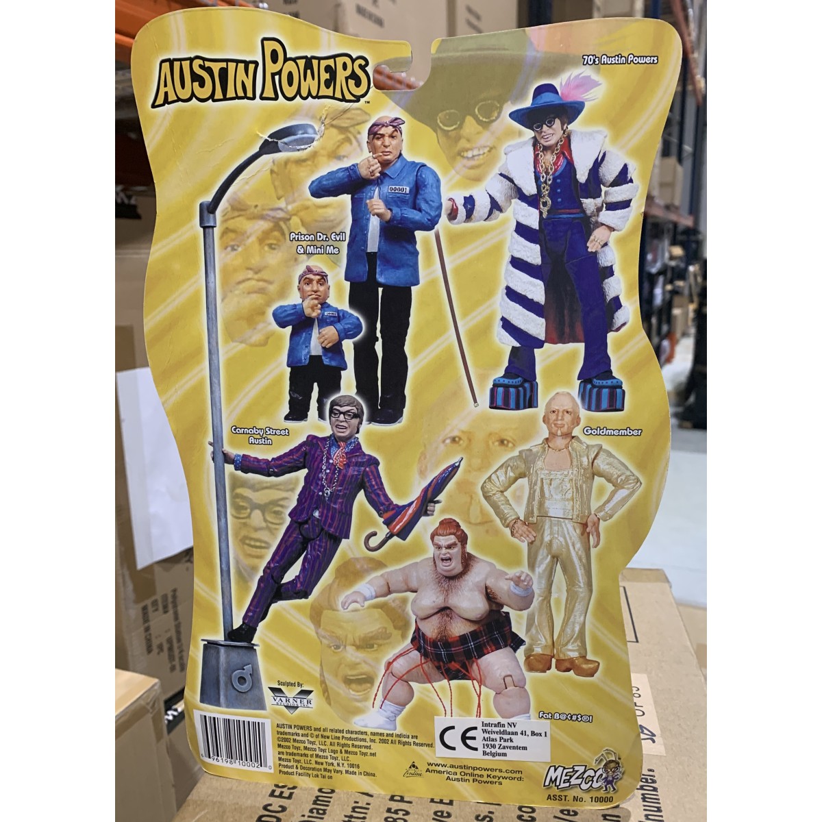 Mezco - Austin Powers 3 Goldmember complete series of 5 figures
