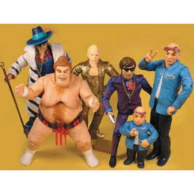 Mezco - Austin Powers 3 Goldmember complete series of 5 figures