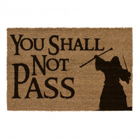 SD Toys - The Lord of the Rings - "You Shall Not Pass" Doormat