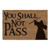 SD Toys - The Lord of the Rings - "You Shall Not Pass" Doormat
