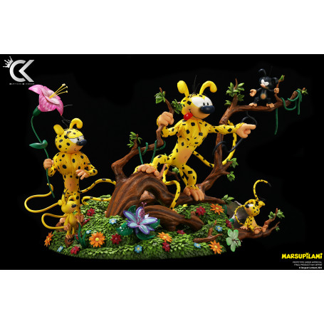 Cartoon Kingdom - The Marsupilami family diorama 1/6 