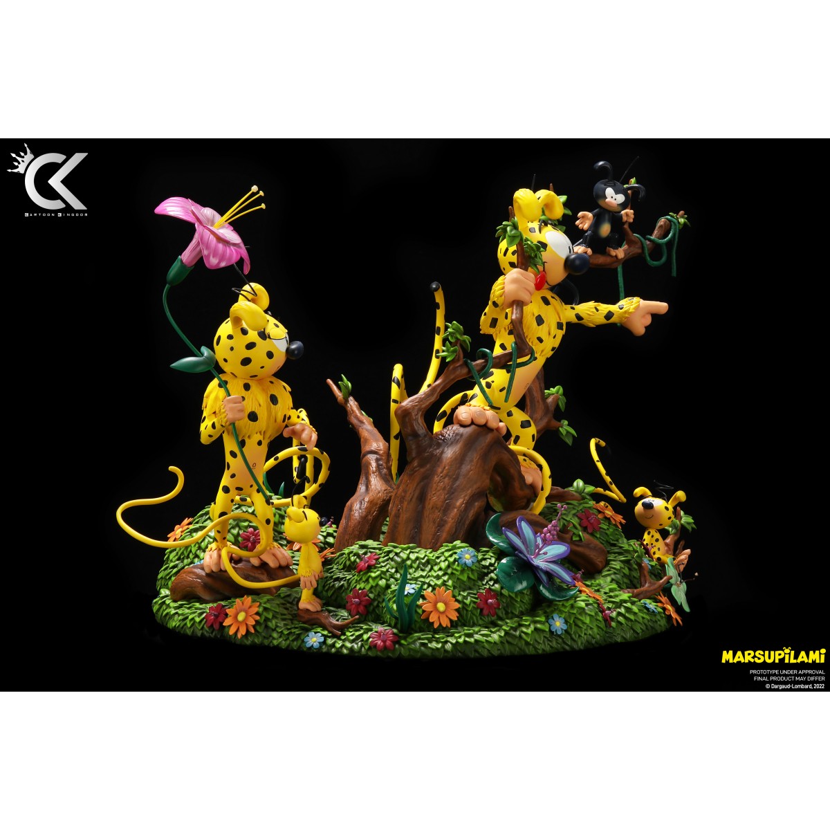 Cartoon Kingdom - The Marsupilami family diorama 1/6 