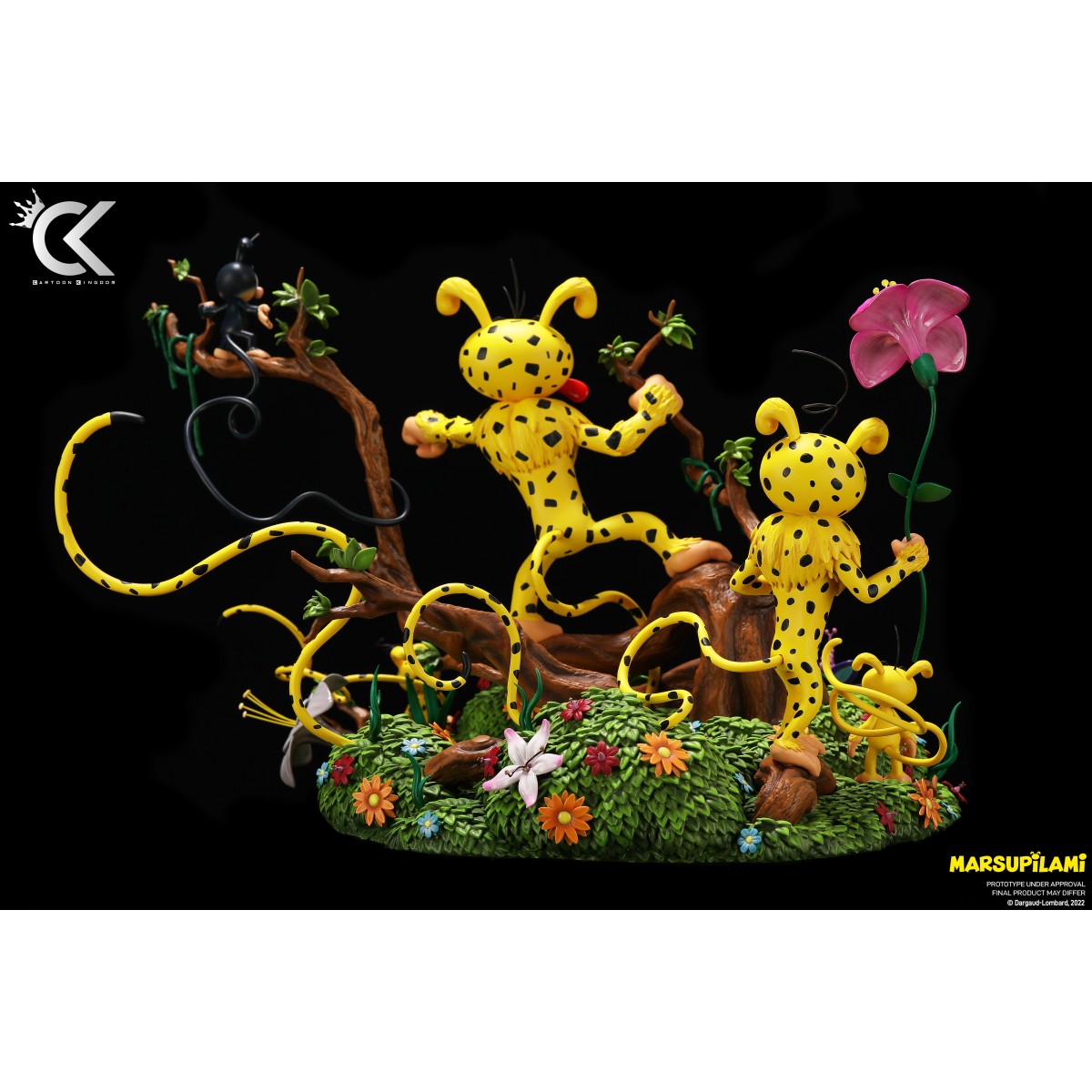 Cartoon Kingdom - The Marsupilami family diorama 1/6 