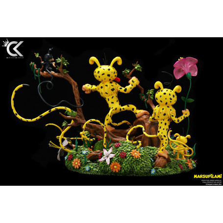 Cartoon Kingdom - The Marsupilami family diorama 1/6 