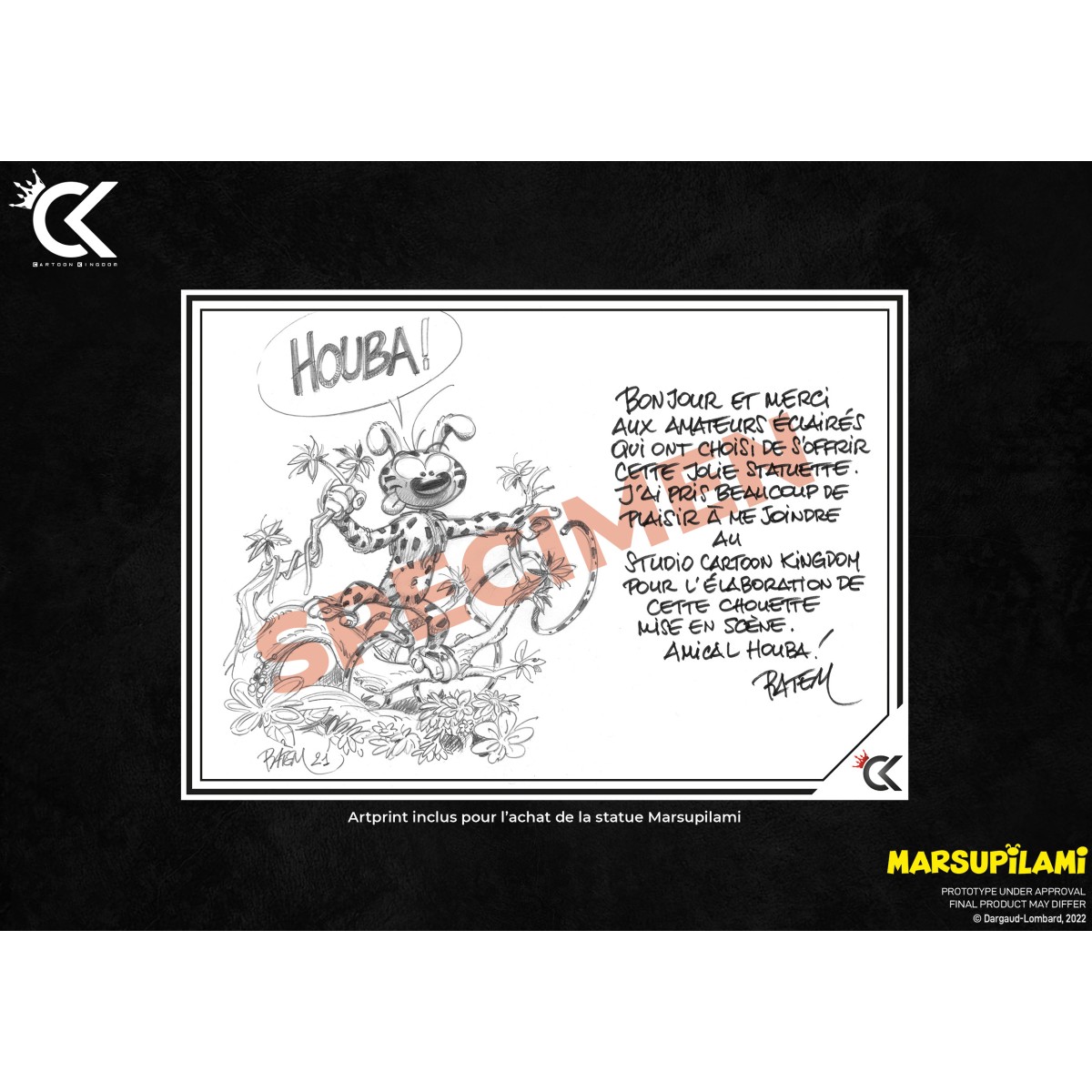 Cartoon Kingdom - The Marsupilami family diorama 1/6 