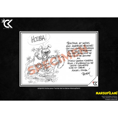Cartoon Kingdom - The Marsupilami family diorama 1/6 
