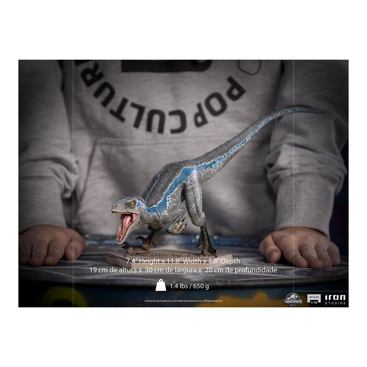 Iron Studios - Blue - Jurassic World Fallen Kingdom 1/10 BDS Art Scale
