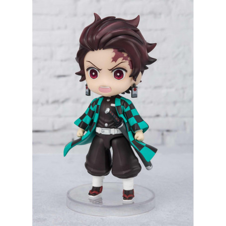 Bandai MINI Figuarts figure - TANJIRO KAMADO Water Breathing - Demon Slayer KIMETSU NO YAIBA