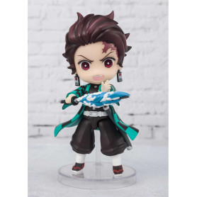 Bandai MINI Figuarts figure - TANJIRO KAMADO Water Breathing - Demon Slayer KIMETSU NO YAIBA