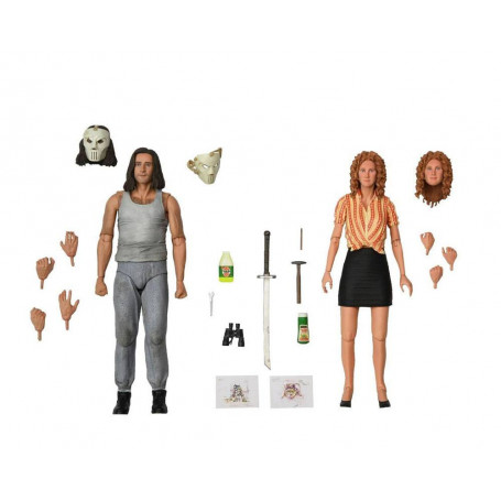 Neca - TMNT - Teenage Mutant Ninja Turtles The Movie - April O'Neil & Casey Jones Farm - Pack 2 figures