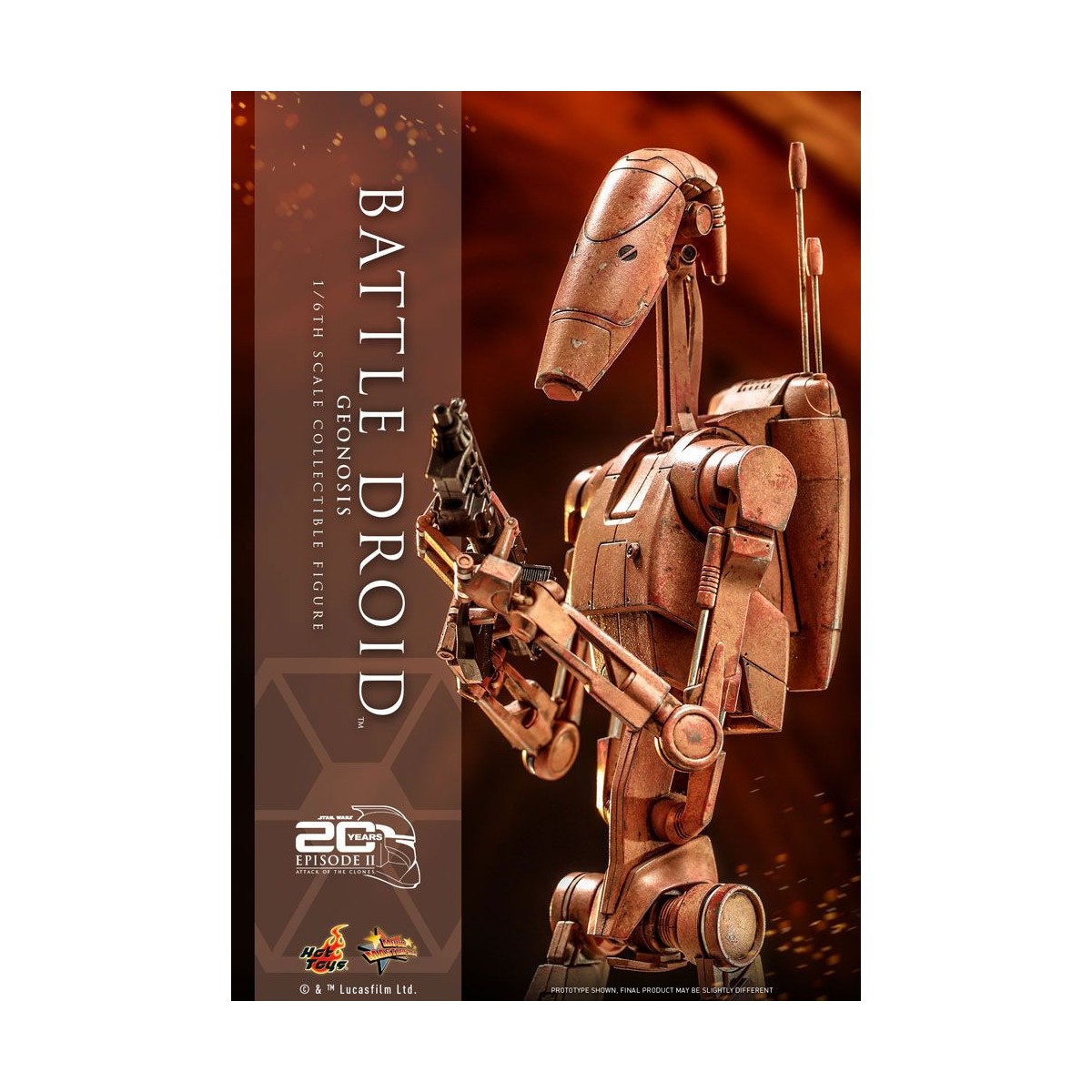 Hot toys - Star Wars Attack of the Clones - Battle Droid (Geonosis)
