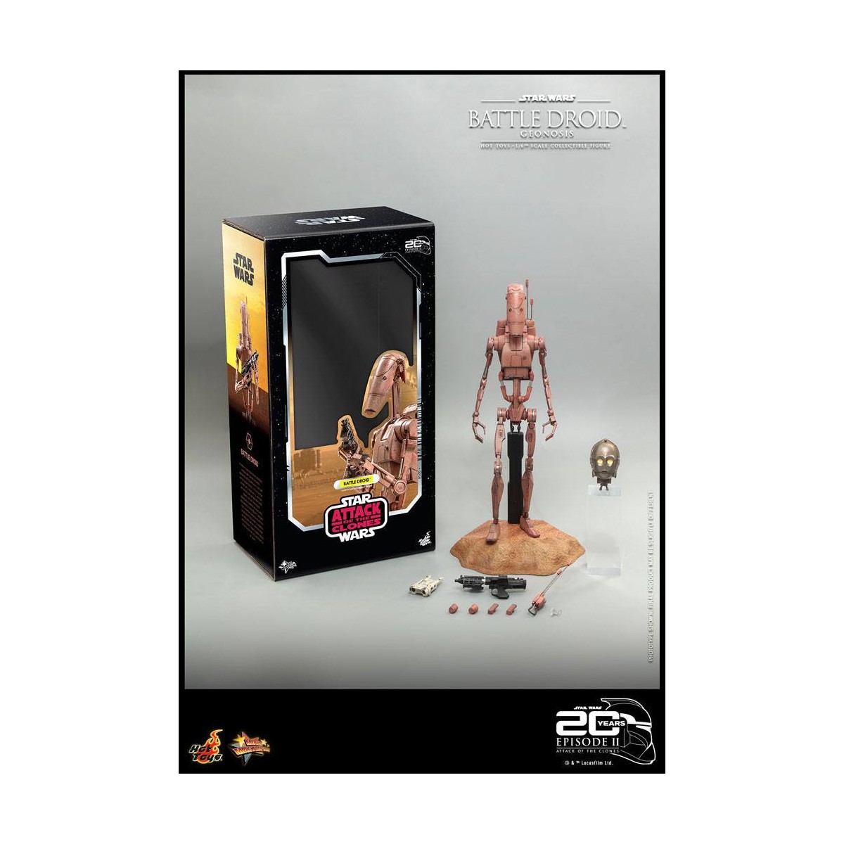 Hot toys - Star Wars Attack of the Clones - Battle Droid (Geonosis)