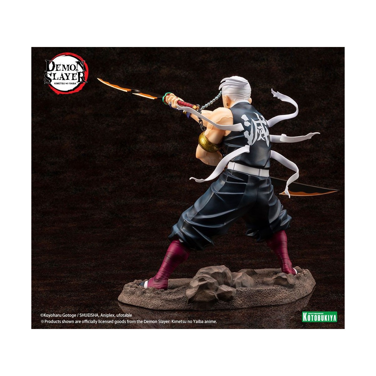 Kotobukiya - Tengen Uzui Bonus Edition - Demon Slayer: Kimetsu no Yaiba PVC ARTFXJ 1/8