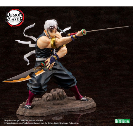 Kotobukiya - Tengen Uzui Bonus Edition - Demon Slayer: Kimetsu no Yaiba PVC ARTFXJ 1/8