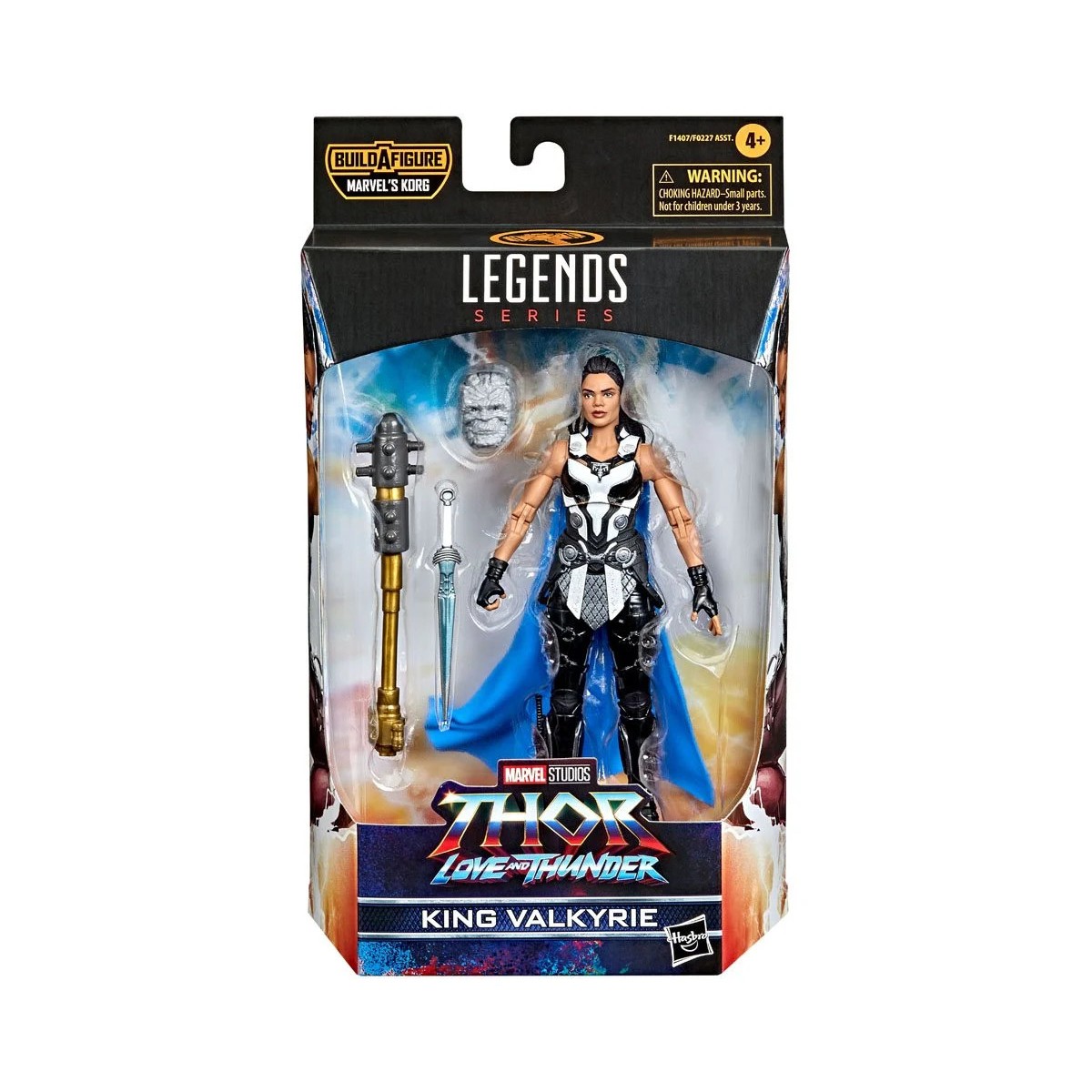 Marvel Legends Series - King Valkyrie - Korg Build a Figure - Thor: Love & Thunder