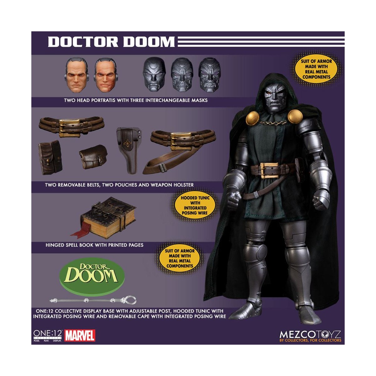 Mezco One 12 - Doctor Doom - Doctor Doom