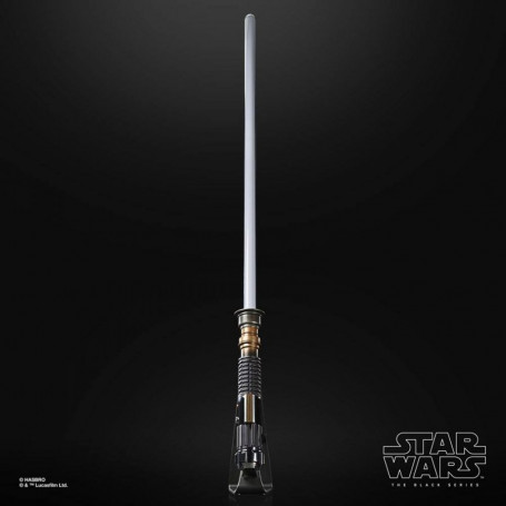 Hasbro - Obi-Wan Kenobi Force Fx Lightsaber - Black Serie Replica Elite
