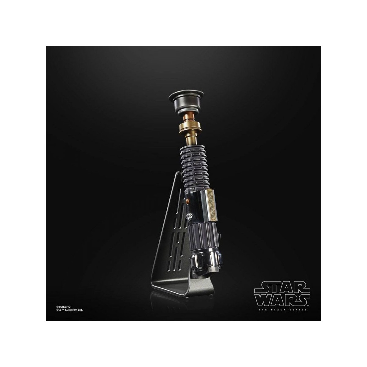 Hasbro - Obi-Wan Kenobi Force Fx Lightsaber - Black Serie Replica Elite