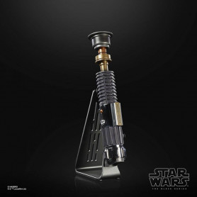 Hasbro - Obi-Wan Kenobi Force Fx Lightsaber - Black Serie Replica Elite
